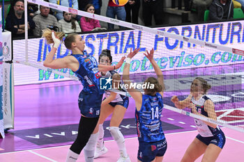 2024-01-24 - Spike of Sarah Fahr ( Prosecco Doc Imoco Conegliano ) - PROSECCO DOC IMOCO CONEGLIANO VS IL BISONTE FIRENZE - WOMEN ITALIAN CUP - VOLLEYBALL