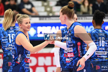 2024-01-24 - Joanna Wolosz and Isabelle Haak ( Prosecco Doc Imoco Conegliano ) - PROSECCO DOC IMOCO CONEGLIANO VS IL BISONTE FIRENZE - WOMEN ITALIAN CUP - VOLLEYBALL