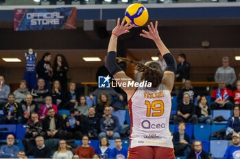2024-01-24 - Margherita Muzi (Roma Volley Club) in action - ALLIANZ VERO VOLLEY MILANO VS AEROITALIA ROMA VOLLEY - WOMEN ITALIAN CUP - VOLLEYBALL