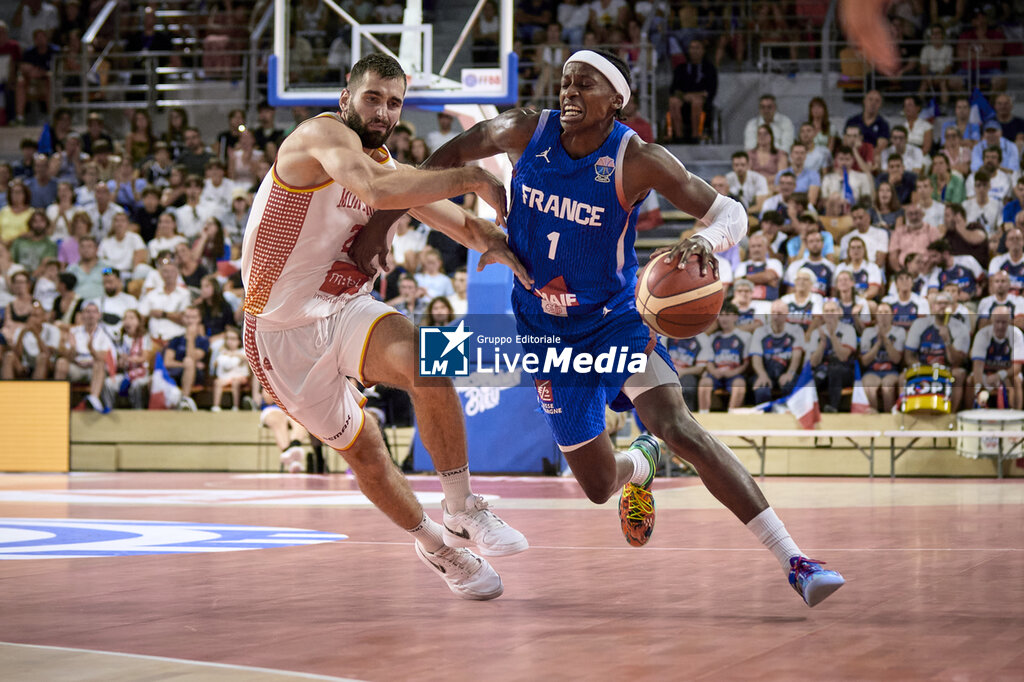 BASKETBALL - FRIENDLY GAME - FRANCE v MONTENEGRO - FRIENDLY MATCH - BASKETBALL