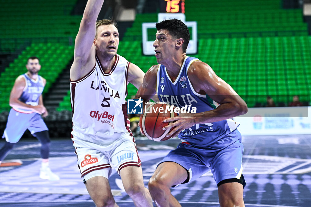Italy vs Latvia, AEGEAN ΑCROPOLIS TOURNAMENT 2025 - FRIENDLY MATCH - BASKETBALL