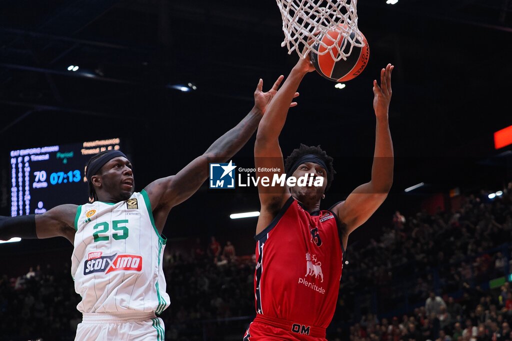 EA7 Emporio Armani Milano vs Panathinaikos Aktor Athens - EUROLEAGUE - BASKETBALL