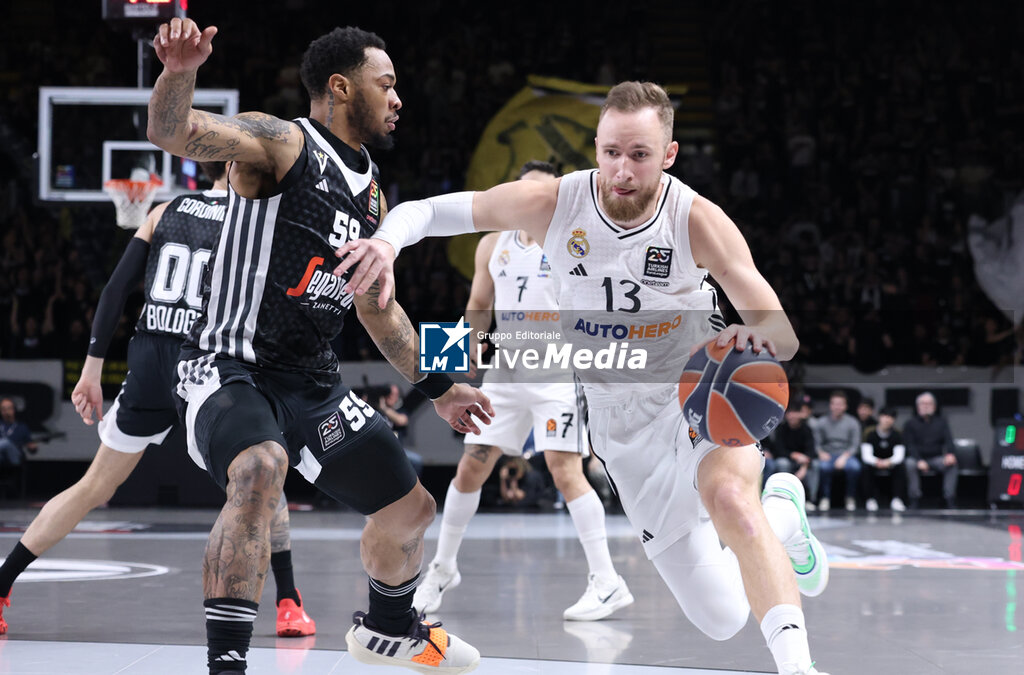 Segafredo Virtus Bologna vs Real Madrid - EUROLEAGUE - BASKETBALL