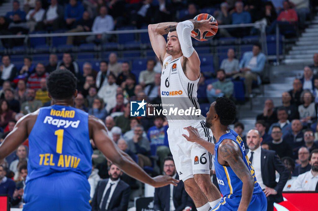 Euroleague Real Madrid v Maccabi Tel Aviv - EUROLEAGUE - BASKETBALL