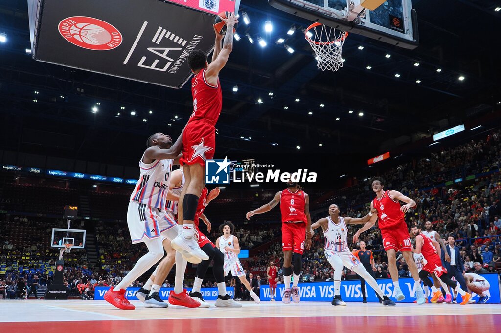 EA7 Emporio Armani Milano vs Paris Basketball - EUROLEAGUE - BASKETBALL