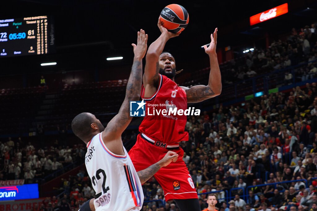 EA7 Emporio Armani Milano vs Paris Basketball - EUROLEAGUE - BASKETBALL