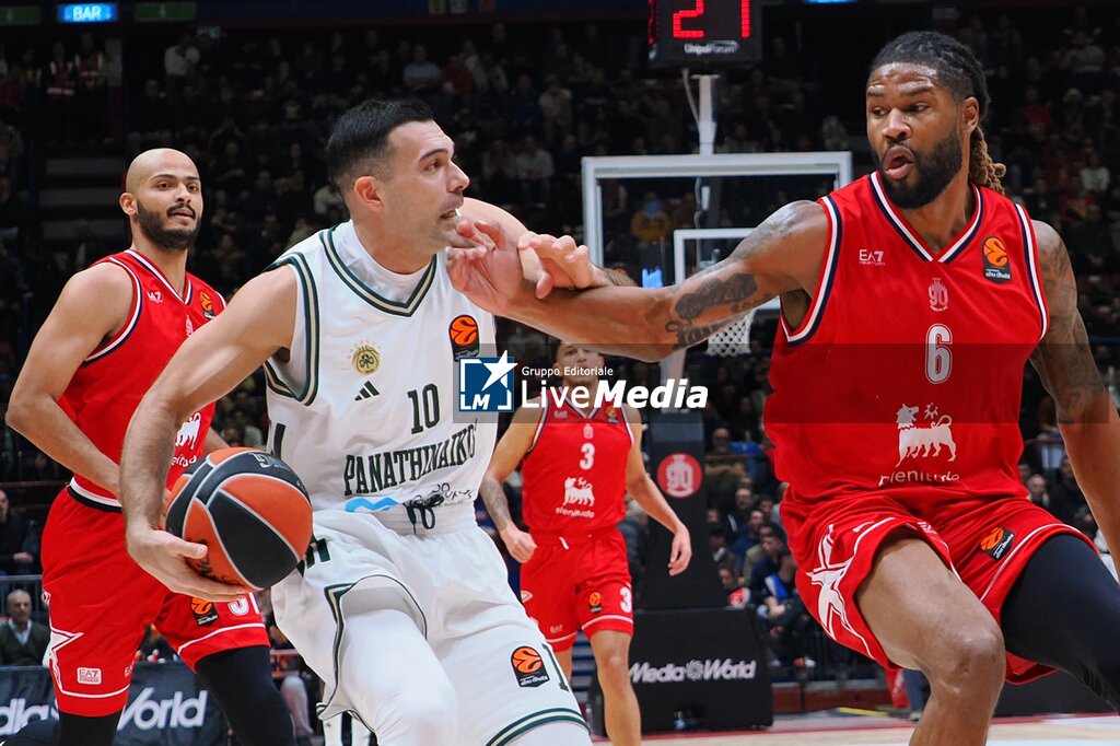 Olimpia Milano vs Panathinaikos Atene - EUROLEAGUE - BASKETBALL