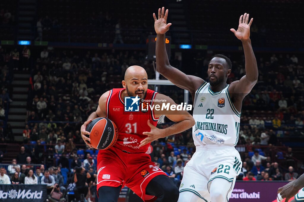 Olimpia Milano vs Panathinaikos Atene - EUROLEAGUE - BASKETBALL