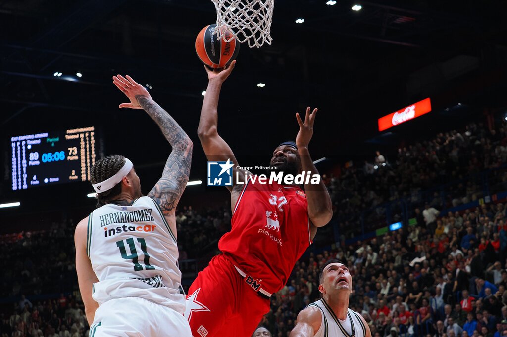 Olimpia Milano vs Panathinaikos Atene - EUROLEAGUE - BASKETBALL