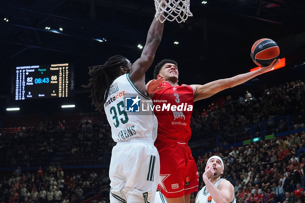 Olimpia Milano vs Panathinaikos Atene - EUROLEAGUE - BASKETBALL