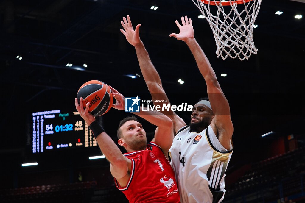 Olimpia Milano vs ASVEL Lione-Villeurbanne - EUROLEAGUE - BASKETBALL