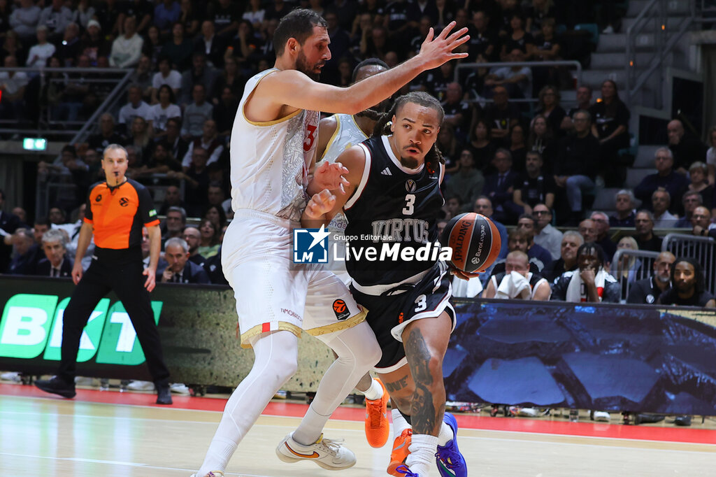 Virtus Bologna vs AS Monaco - EUROLEAGUE - BASKETBALL