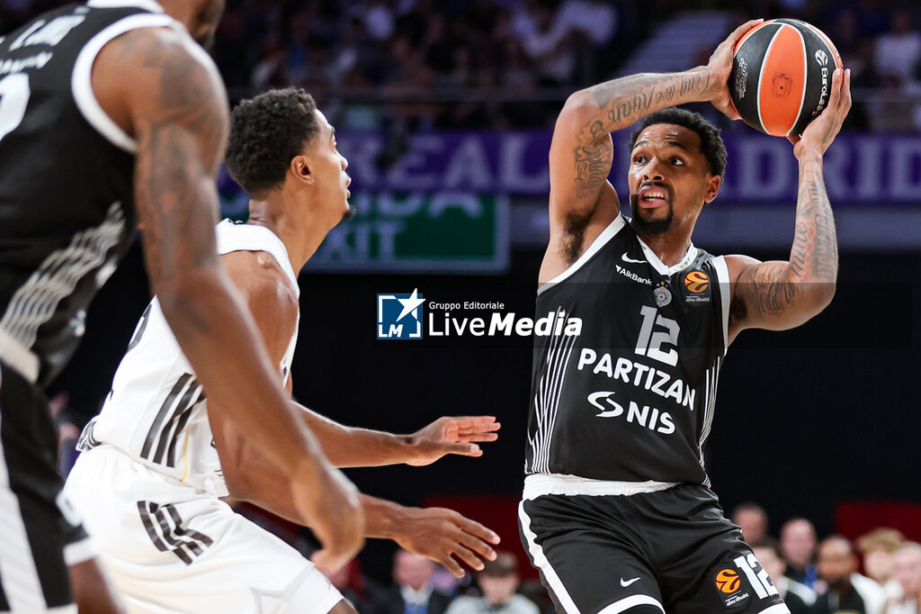 REAL MADRID vs PARTIZAN - EUROLEAGUE - BASKETBALL