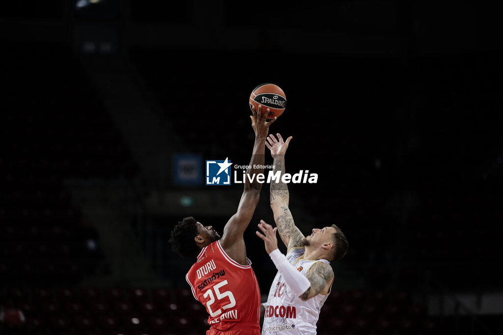 Hapoel IBI Tel Aviv vs. AS Monaco - EUROLEAGUE - BASKETBALL