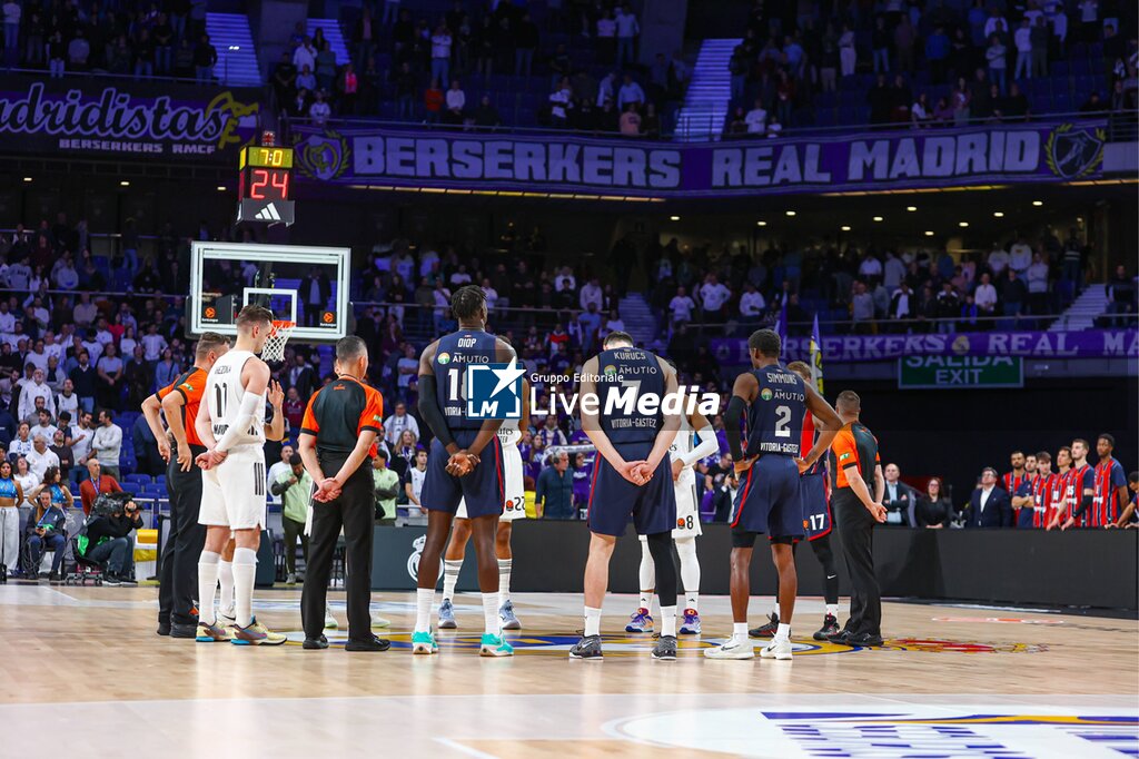 Euroleague Basketball Real Madrid v Kosner Baskonia - EUROLEAGUE - BASKETBALL