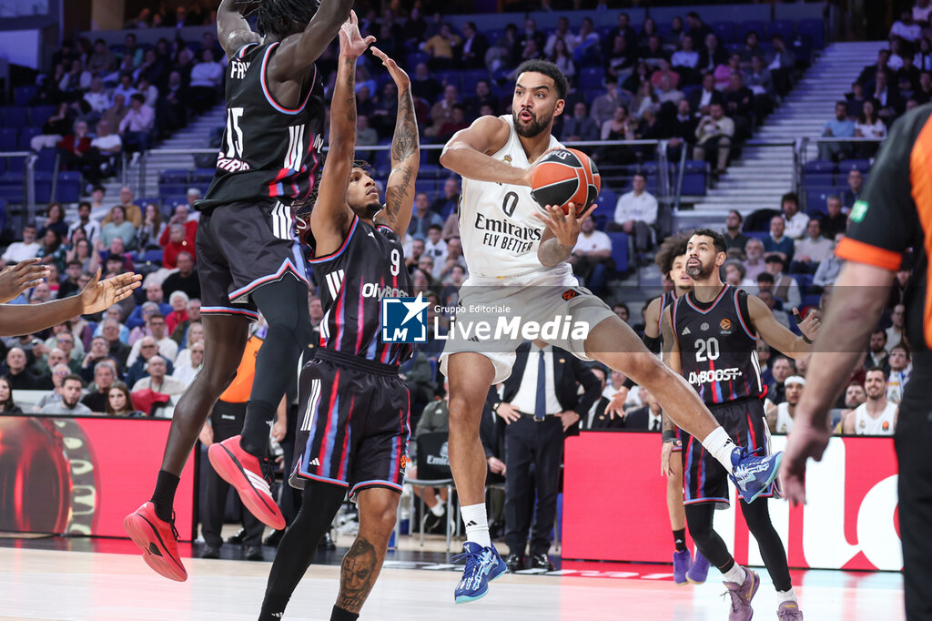 REAL MADRID vs PARIS BASKETBALL - EUROLEAGUE - BASKETBALL