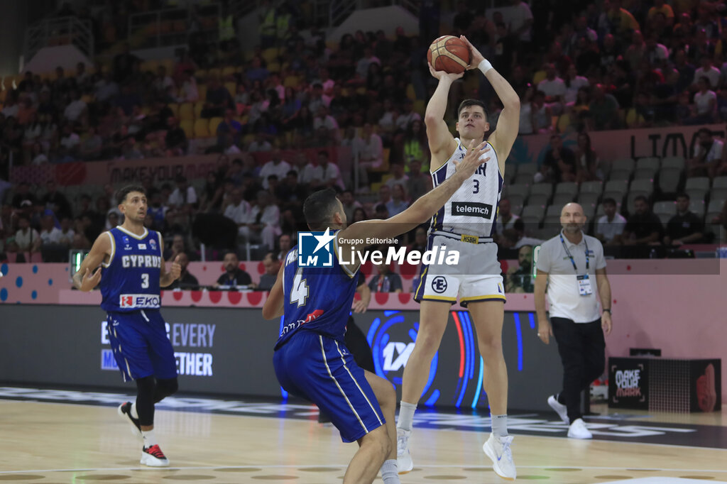 EUROBASKET 2025 BOSNIA - CYPRUS - FIBA EUROPE CUP - BASKETBALL