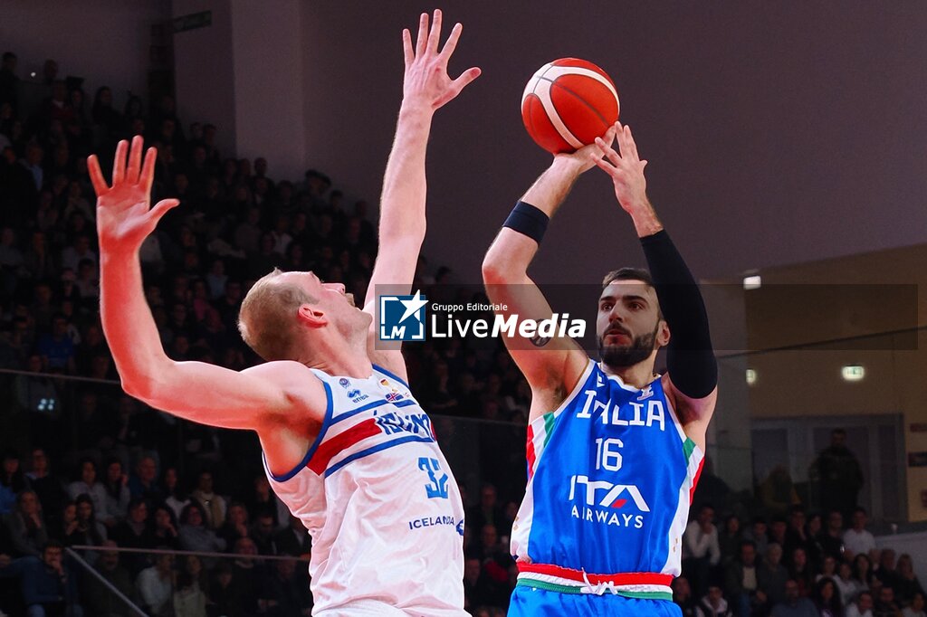 FIBA Basketball World Cup 2027 Qualifiers- Italy vs Iceland - FIBA EUROPE CUP - BASKETBALL