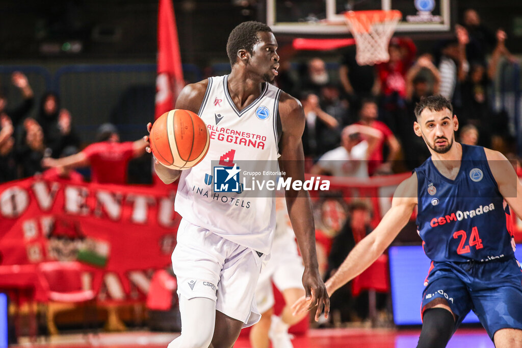 Pallacanestro Reggiana vs CSM CSU Raiffeisen Oradea - FIBA EUROPE CUP - BASKETBALL