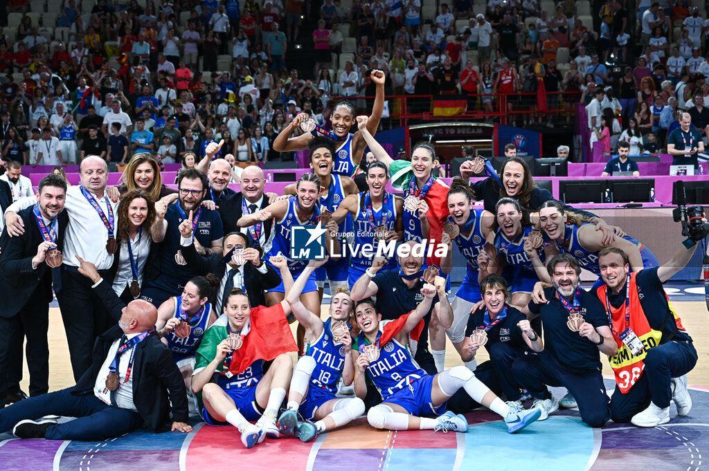 FIBA EuroBasket Women - France vs Italy - 3rd Place Game - INTERNATIONALS - BASKETBALL