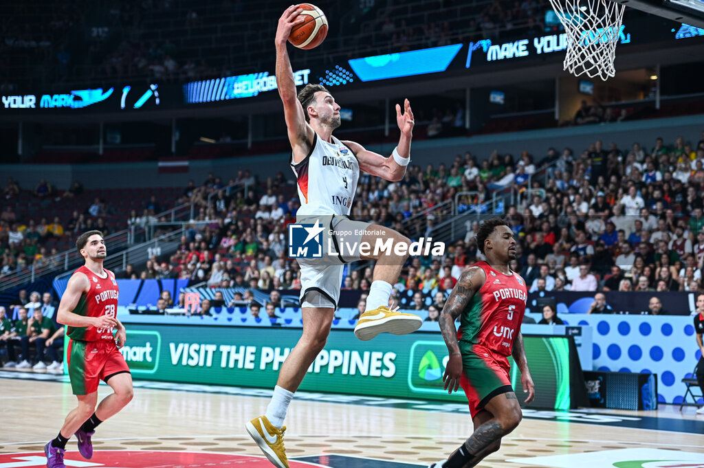 Germany v Portugal - FIBA EuroBasket 2025 - Round of 16 - INTERNATIONALS - BASKETBALL