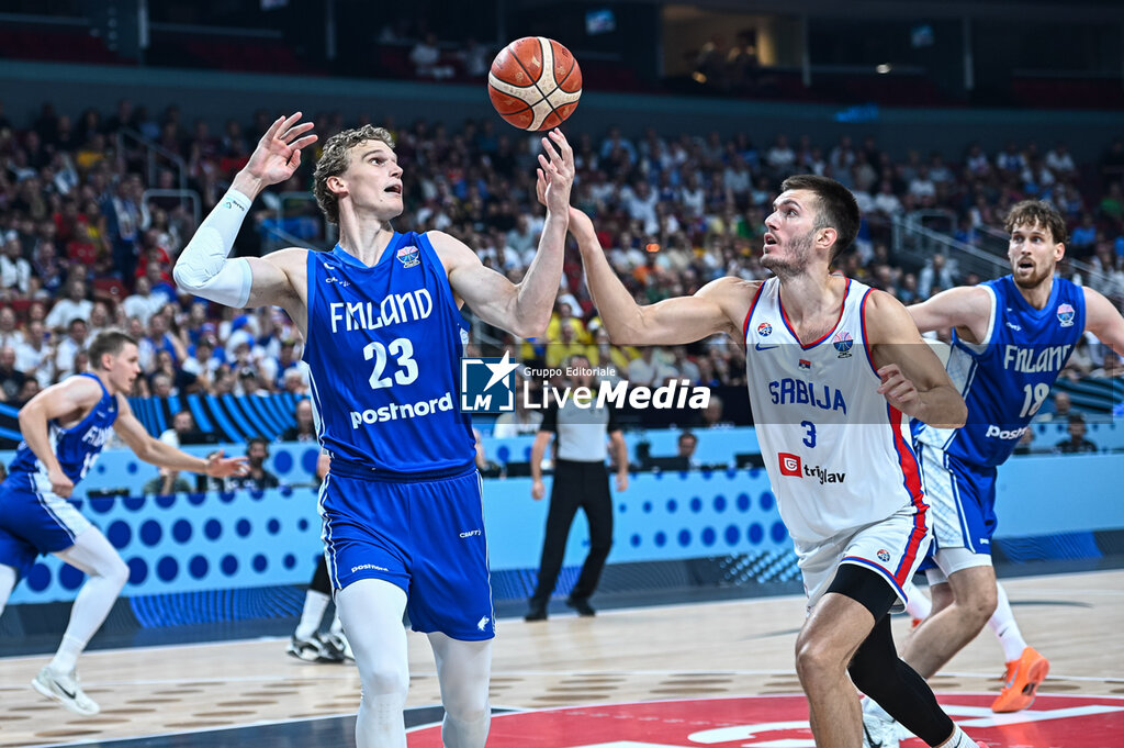 Serbia v Finland - FIBA EuroBasket 2025 - Round of 16 - INTERNATIONALS - BASKETBALL