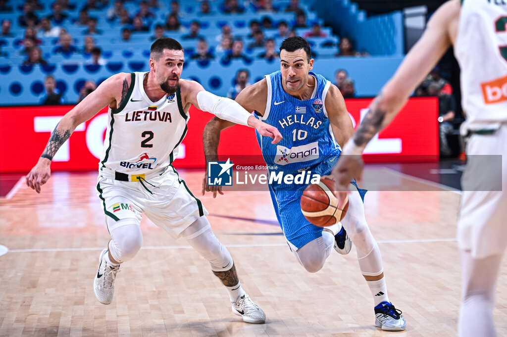 Lithuania v Greece - FIBA EuroBasket 2025 - Quarter Finals - INTERNATIONALS - BASKETBALL