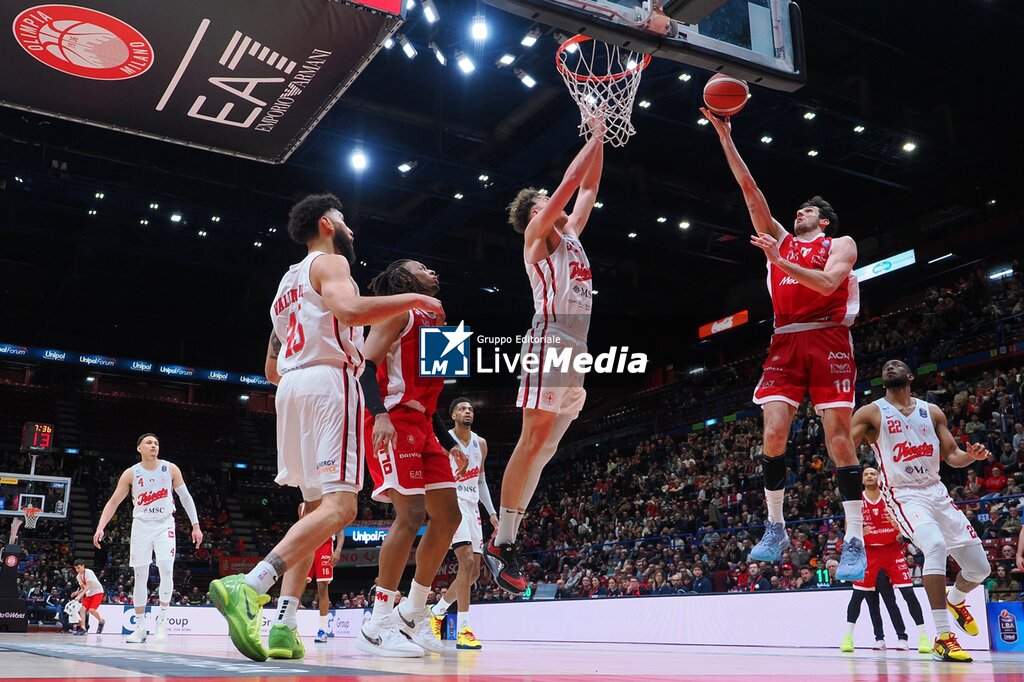 EA7 Emporio Armani Milano vs Pallacanestro Trieste - SERIE A ITALIA - BASKET