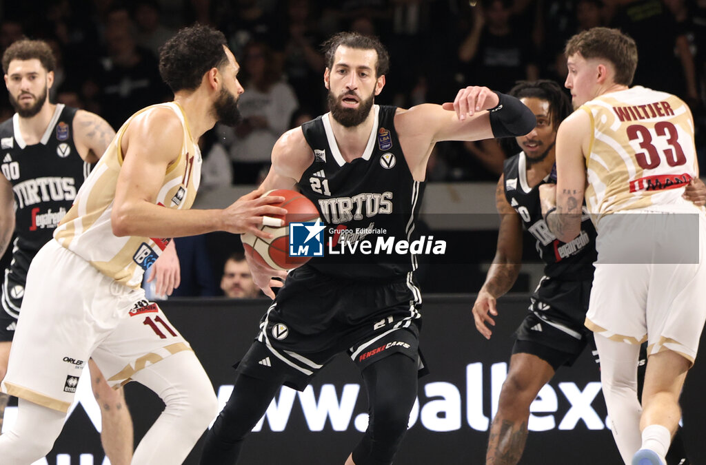 Virtus Segafredo Bologna vs Umana Reyer Venezia - ITALIAN SERIE A - BASKETBALL