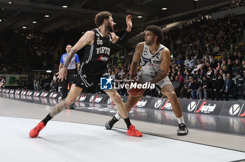 Virtus Segafredo Bologna vs Dolomiti Energia Trentino - ITALIAN SERIE A - BASKETBALL