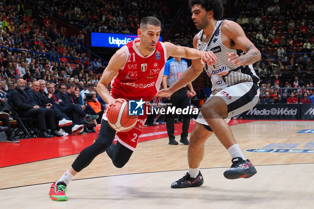 Playoff - EA7 Emporio Armani Milano vs Dolomiti Energia Trentino - SERIE A ITALIA - BASKET
