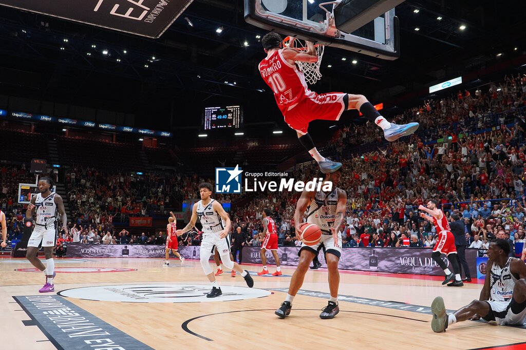 Playoff - EA7 Emporio Armani Milano vs Dolomiti Energia Trentino - ITALIAN SERIE A - BASKETBALL