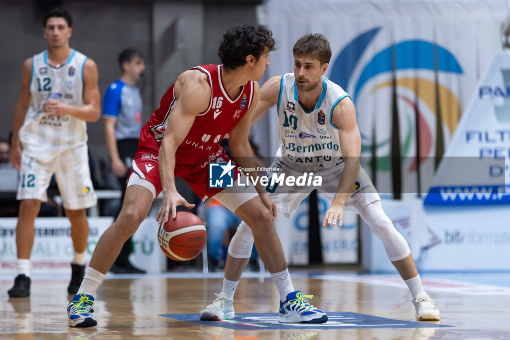 Acqua S.Bernardo Cantù vs Una Hotels Reggio Emilia - ITALIAN SERIE A - BASKETBALL