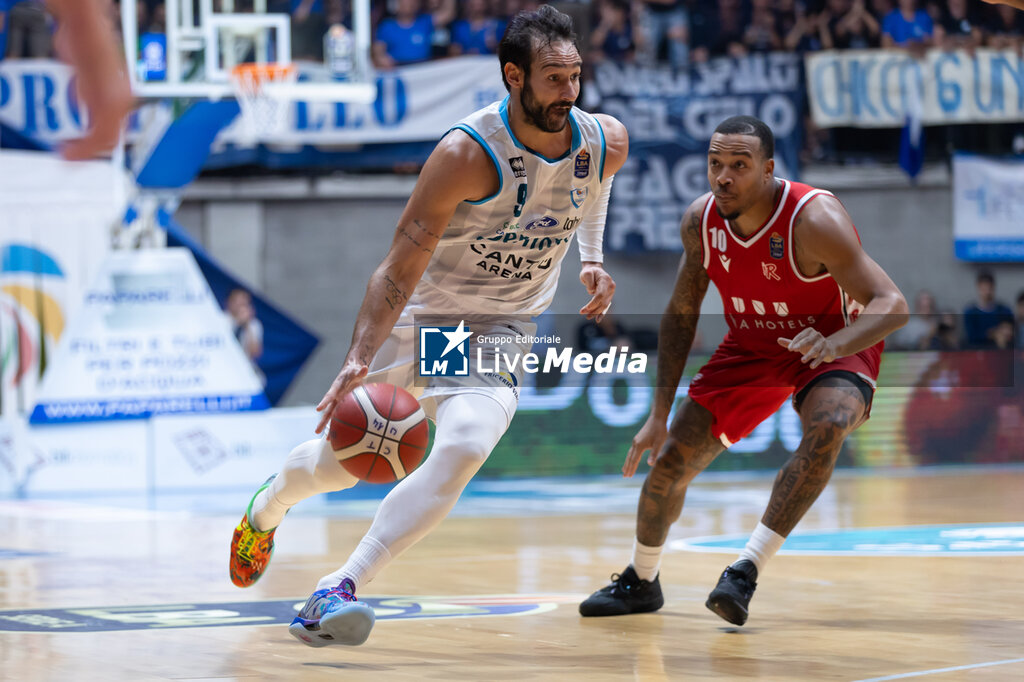 Acqua S.Bernardo Cantù vs Una Hotels Reggio Emilia - ITALIAN SERIE A - BASKETBALL
