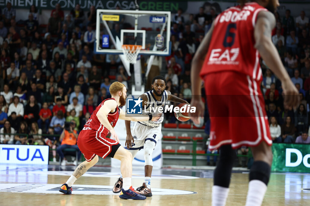 Banco di Sardegna Sassari vs EA7 Emporio Armani Milano - ITALIAN SERIE A - BASKETBALL