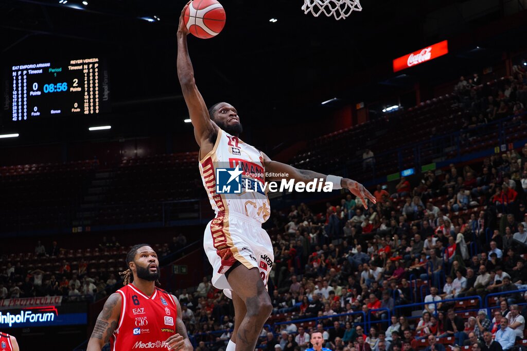 EA7 Emporio Armani Milano vs Umana Reyer Venezia - ITALIAN SERIE A - BASKETBALL