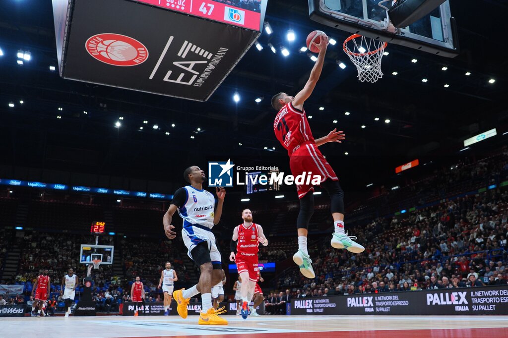 EA7 Emporio Armani Milano vs Nutribullet Treviso Basket - ITALIAN SERIE A - BASKETBALL