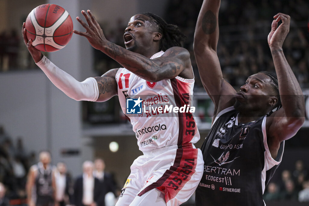 Bertram Derthona Tortona vs Openjobmetis Varese - ITALIAN SERIE A - BASKETBALL