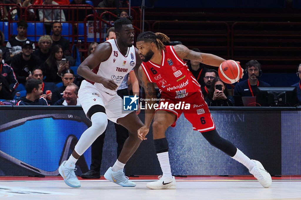 EA7 Emporio Armani Milano vs Trapani Shark - ITALIAN SERIE A - BASKETBALL
