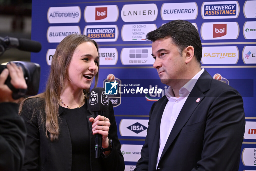 Pallacanestro Trieste vs EA7 Emporio Armani Milano - ITALIAN SERIE A - BASKETBALL