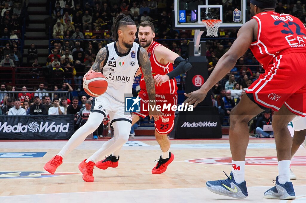 EA7 Emporio Armani Milano vs Virtus Olidata Bologna - ITALIAN SERIE A - BASKETBALL