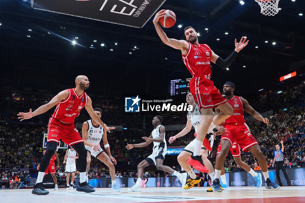 EA7 Emporio Armani Milano vs Virtus Olidata Bologna - ITALIAN SERIE A - BASKETBALL