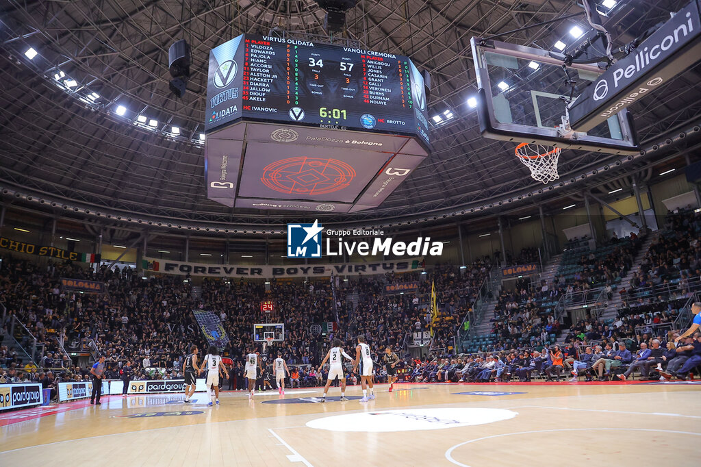Virtus Olidata Bologna vs Vanoli Basket Cremona - ITALIAN SERIE A - BASKETBALL