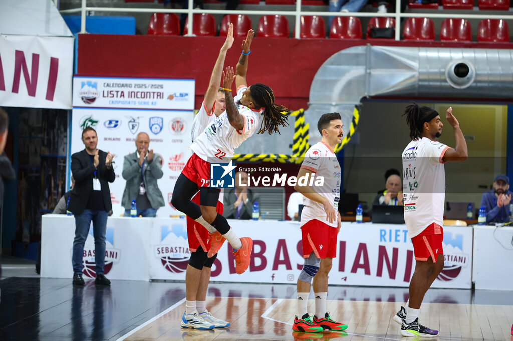 RSR Sebastiani Rieti vs Estra Pistoia - ITALIAN SERIE A2 - BASKETBALL