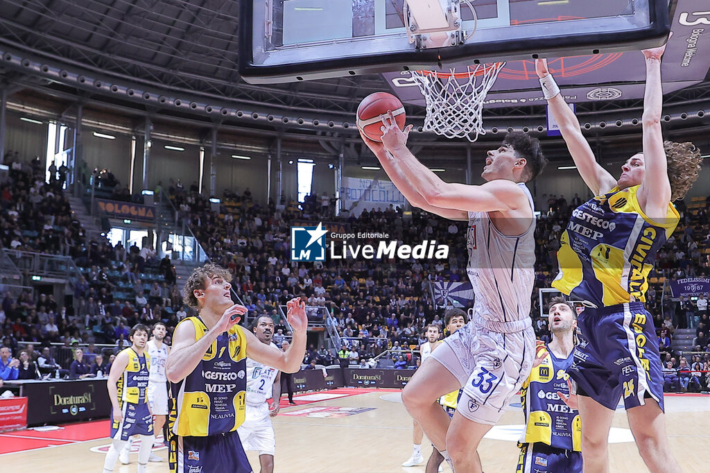 Fortitudo Bologna vs UEB Gesteco Cividale - ITALIAN SERIE A2 - BASKETBALL