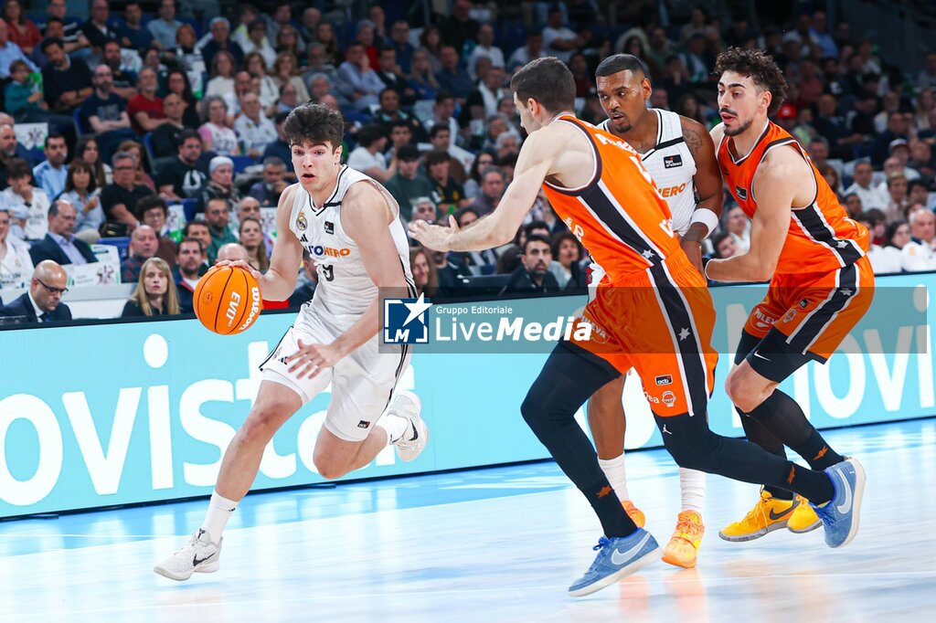 Liga Endesa - Real Madrid vs Valencia Basket - SPANISH LIGA ENDESA ACB - BASKETBALL