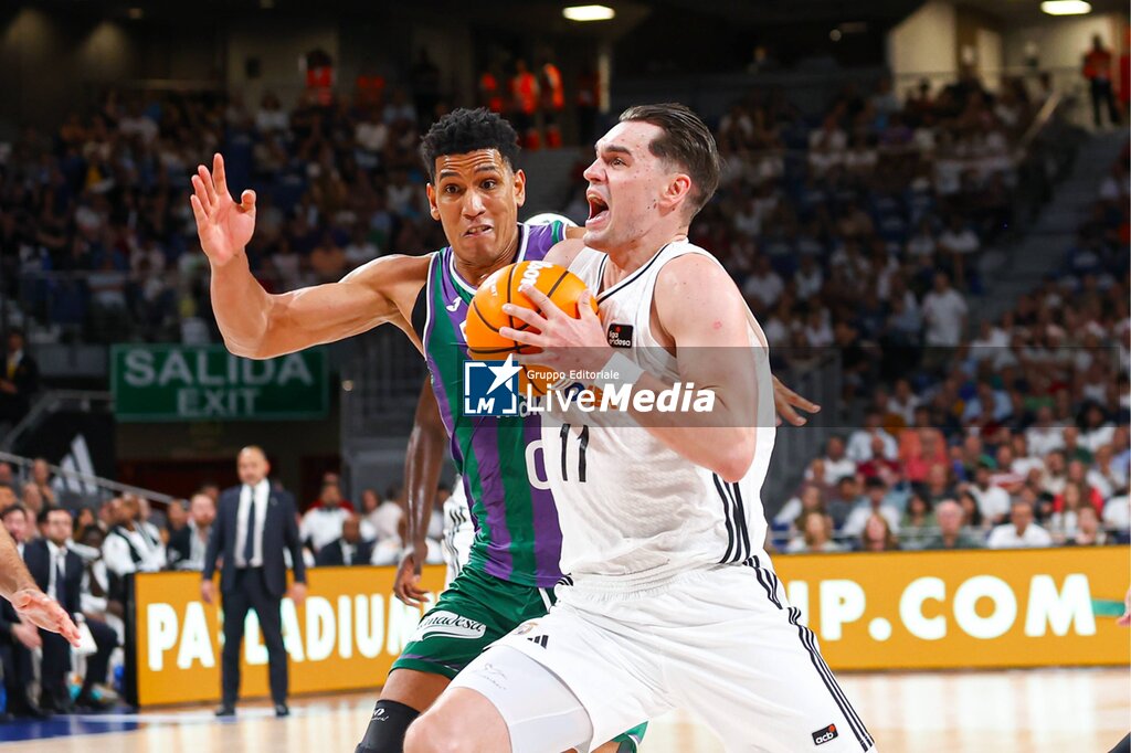 Liga Endesa - Real Madrid vs Unicaja - LIGA ENDESA ACB SPAGNA - BASKET