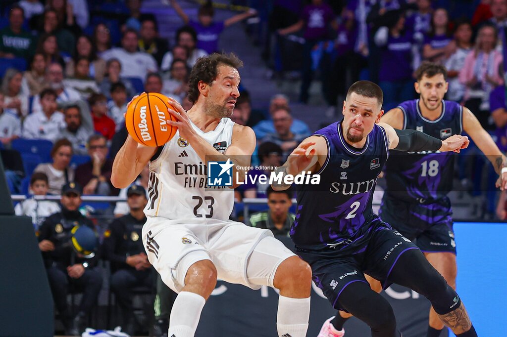 Real Madrid vs Surne Bilbao Basket - SPANISH LIGA ENDESA ACB - BASKETBALL
