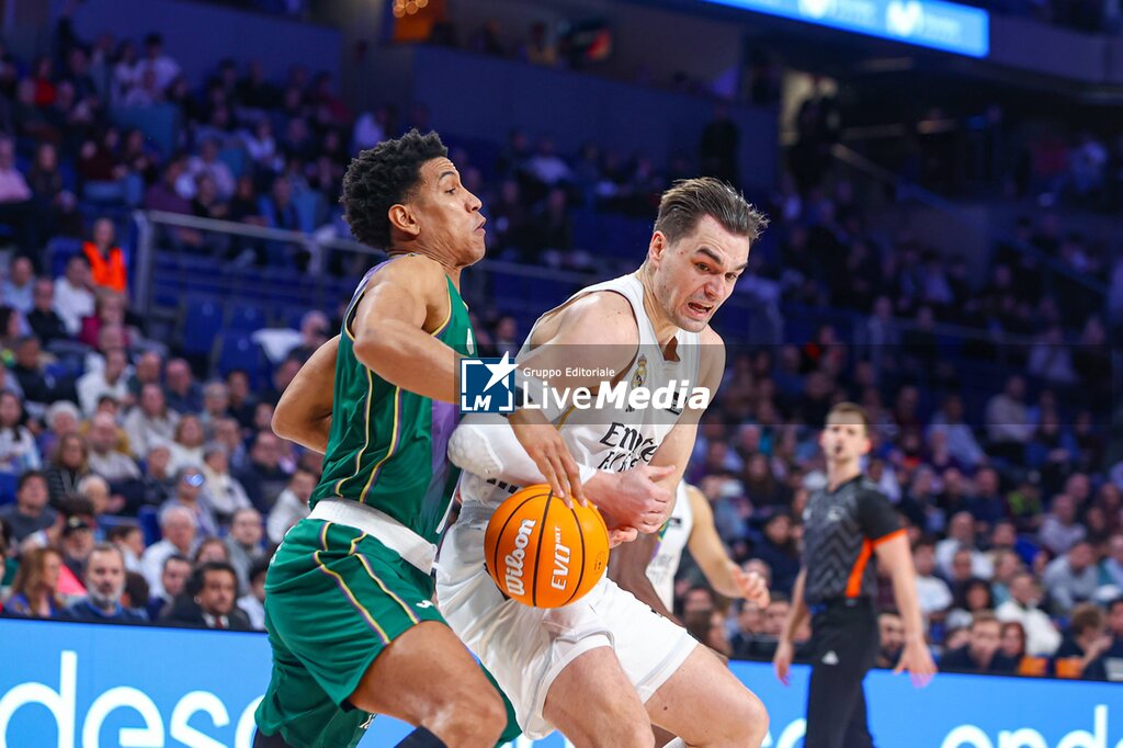Liga Endesa Basketball Real Madrid v Unicaja - SPANISH LIGA ENDESA ACB - BASKETBALL