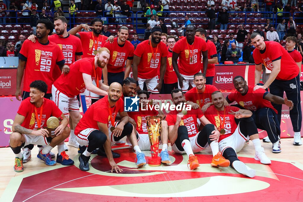 Final - Germani Brescia vs EA7 Emporio Armani Milano - ITALIAN SUPERCOPPA - BASKETBALL